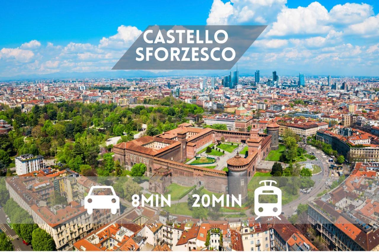 Loft Duomo Navigli 12 Min A Piedi Apartment Milano Ngoại thất bức ảnh